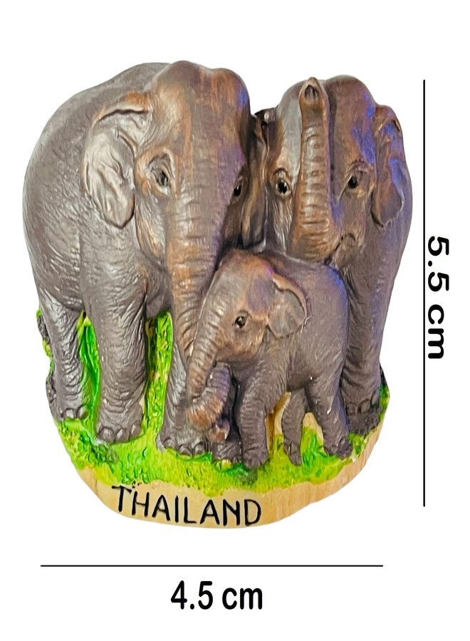 KRIWIN Travel Theme Different Countries 3D Resin Fridge Magnets Pack of 5 - Image 4